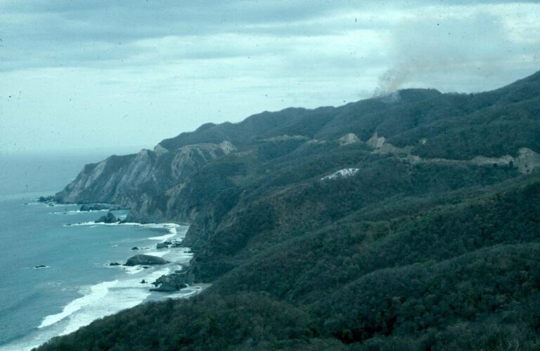 Sierra Madre del Sur west of Playa Azul, Michoacán